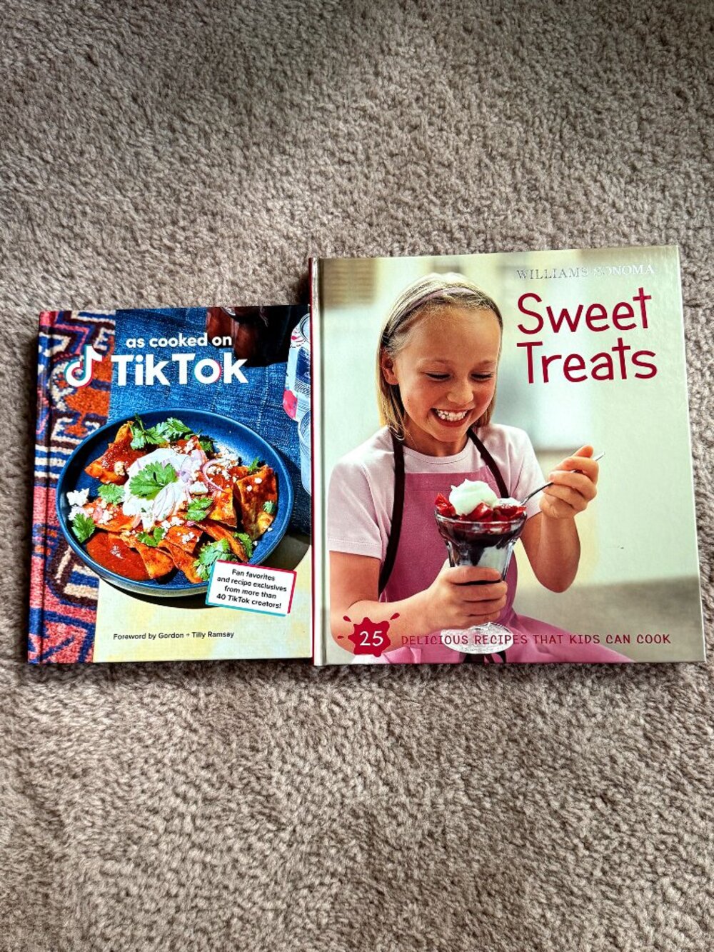 Williams-Sonoma: Sweet Treats & As Cooked on TikTok Cook Books